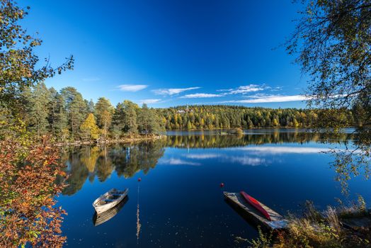 Lakes at Dikemark, Asker, Norway