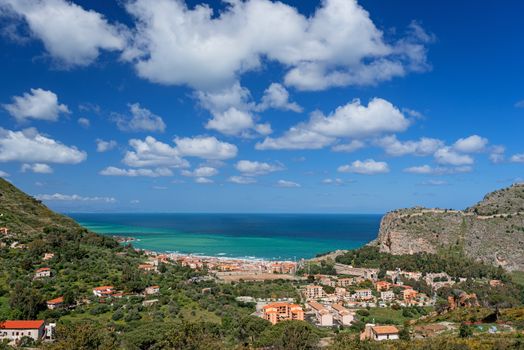 Bay in Cefalu, Sicily