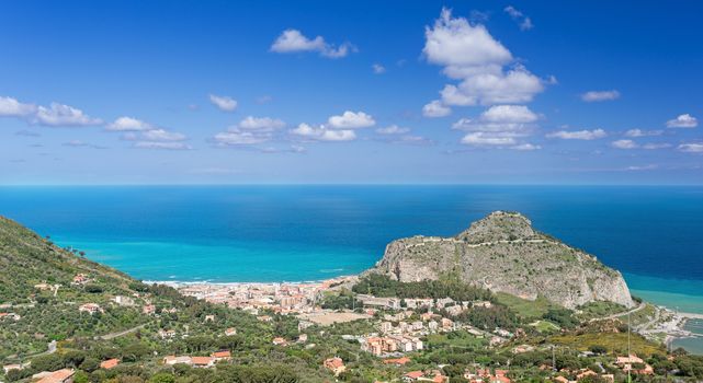 Bay in Cefalu, Sicily