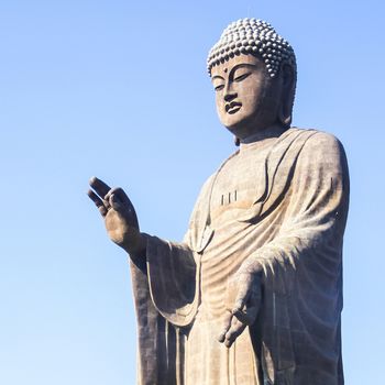 Ushiku Daibutsu, Standing buddha tallest in the world in Japan