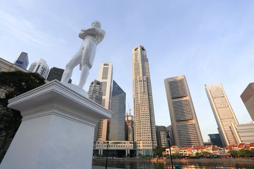 Sir Raffles statue, Singapore