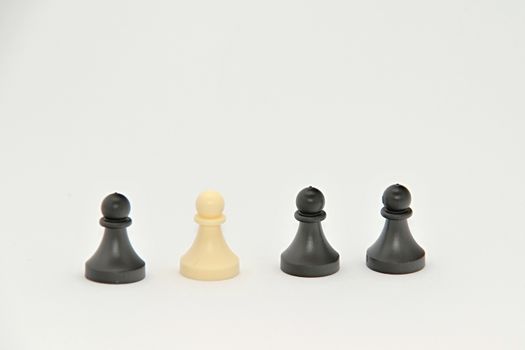 Photo of Chess Figurines perfectly fits to various presentation purposes.