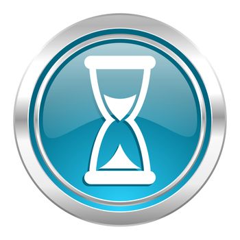 time icon, hourglass sign