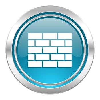 firewall icon, brick wall sign