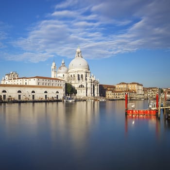 The famous Basilica di Santa Maria della Salute, Venice