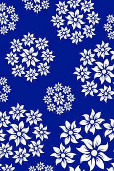 Abstract Floral Background. Vector illustration. Abstract Pattern.