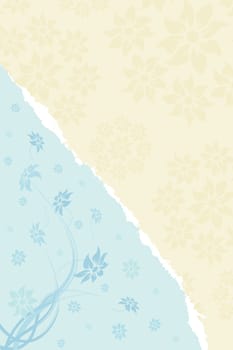 Abstract Floral Background. Vector illustration. Abstract Pattern.