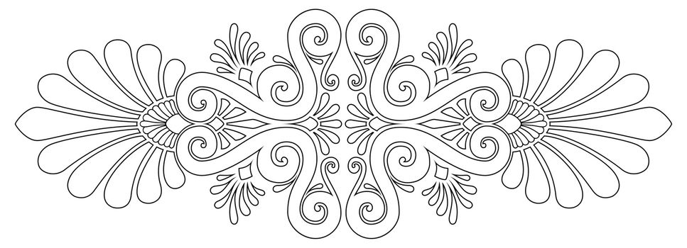 Ornamental design, digital artwork