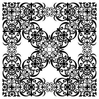 Ornamental design, digital artwork, pattern