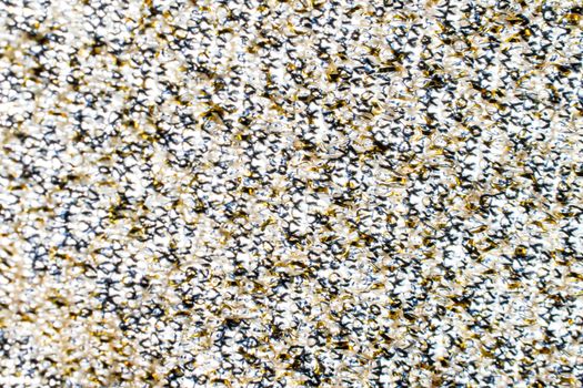 texture,print and wale of fabric black ,yellow pattern in beautiful pattern close-up