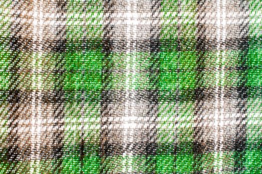 texture,print and wale of fabric green pattern in beautiful fabric green pattern close-up