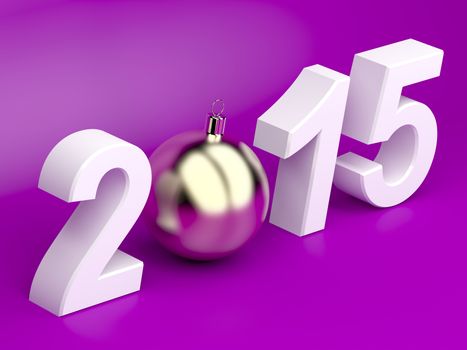 Happy new year 2015 card 