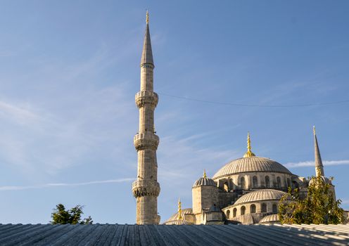 Istanbul. Blue Mosque exterior view.