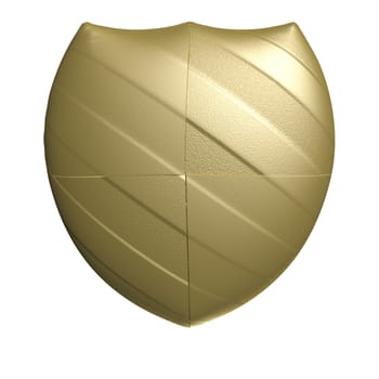 Image of a sheild, as concept of information security and protection of communications