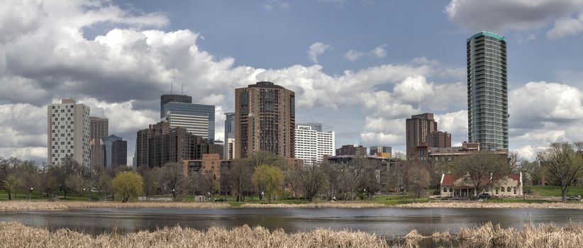 Downtown Minneapolis, Minnesota in the morning