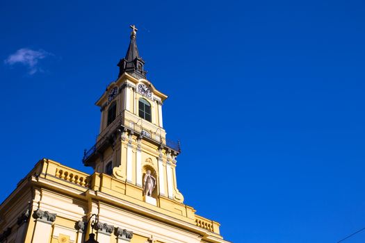 The Theresa City Parish Church in Budapest, Hungary, Europe.