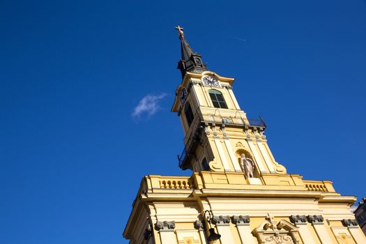 The Theresa City Parish Church in Budapest, Hungary, Europe.