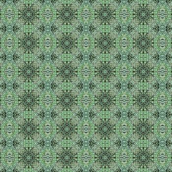 Digital computer graphic - decorative seamless ornament for design.