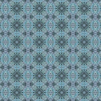 Digital computer graphic - decorative seamless ornament for design.