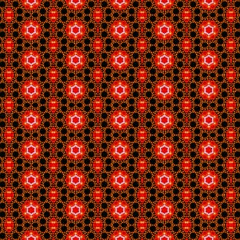 Digital computer graphic - decorative seamless ornament for design.