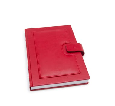 book red on white background