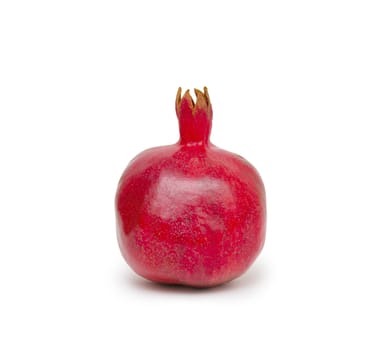 Pomegranate isolated on white background