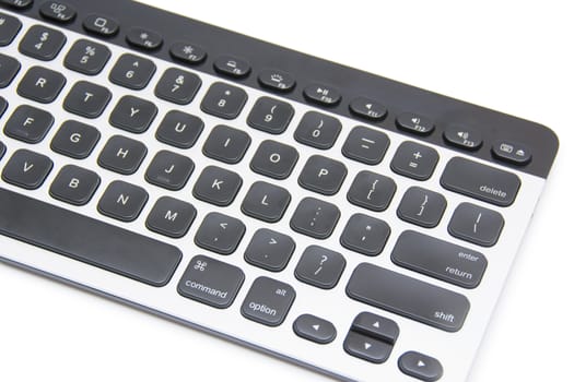 Black computer keyboard