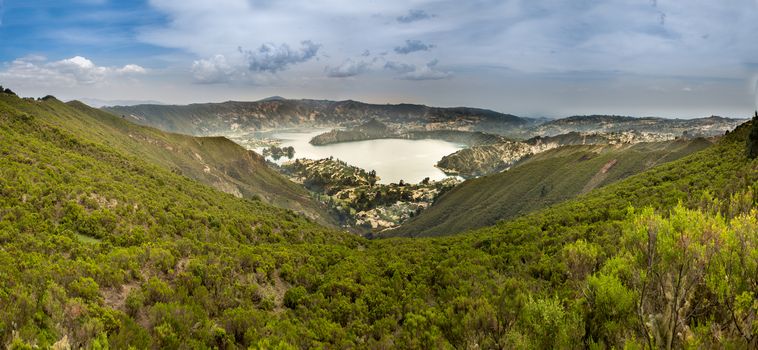 Beautiful Wonchi crater lake situated in Oromia Regional state in South West Shewa zone