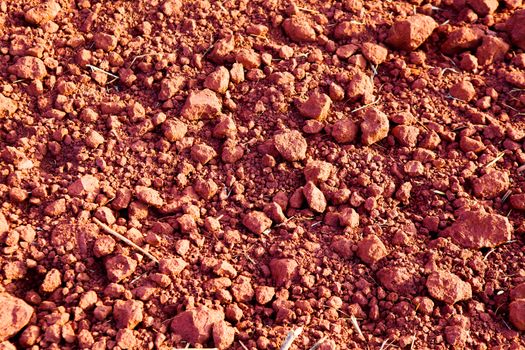 red gravel floor background texture