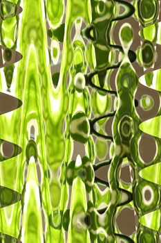 abstract background with unusual green and grey strips