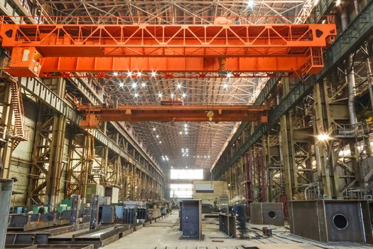 Machine shop of metallurgical works