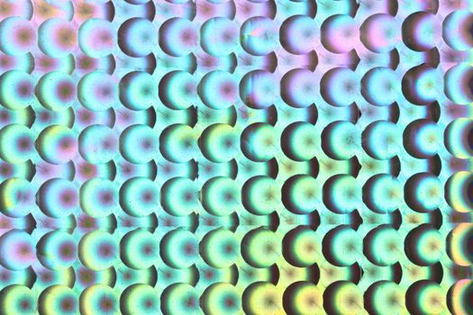 Abstract bubble background in closeup