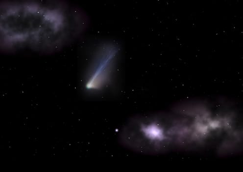 Small part of an infinite star field of space in the Universe. "Elements of this image furnished by NASA".