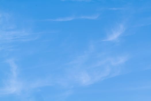 View white cloud with blue sky background