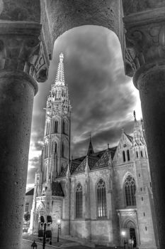 Church of Mathias Rex in Budapest, Hungary