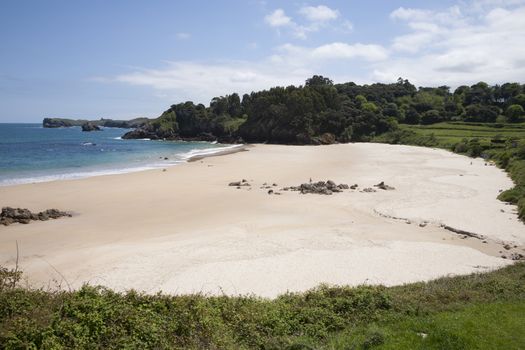 beach named Toranda in Asturias Spain Europe