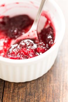 Cranberry sauce