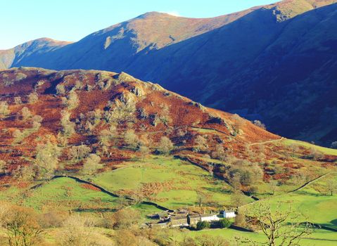 A beautiful image from the Troutbeck valley in the English Lake District.