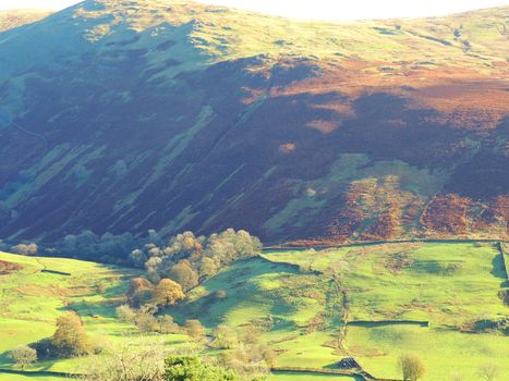 A rural image from the Troutbeck valley in the English Lake District.