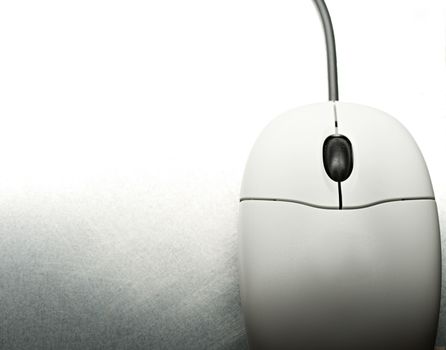 Computer mouse in dark execution