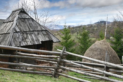 Open air museum Old Village in Sirogojno