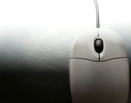 Computer mouse in dark execution