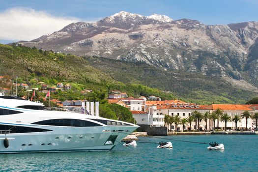 Yacht club in Montenegro