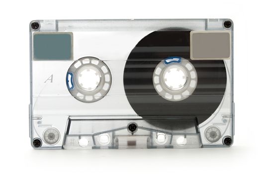 Old fashioned cassette for tape recorder