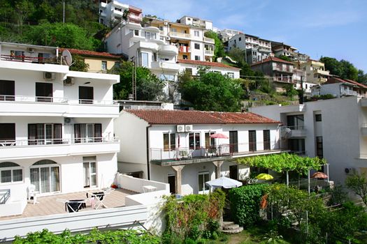 Hotel resort area in Montenegro