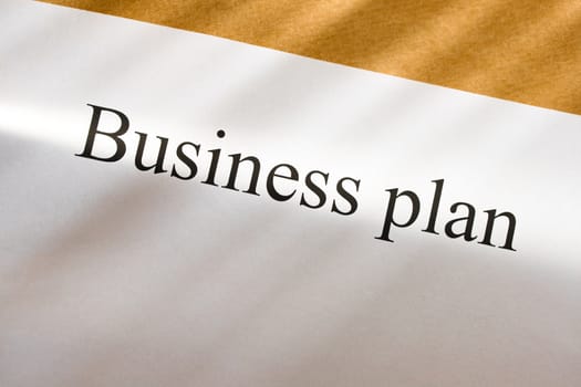 Business plan conception
