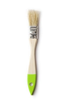 Paint brush on the white background