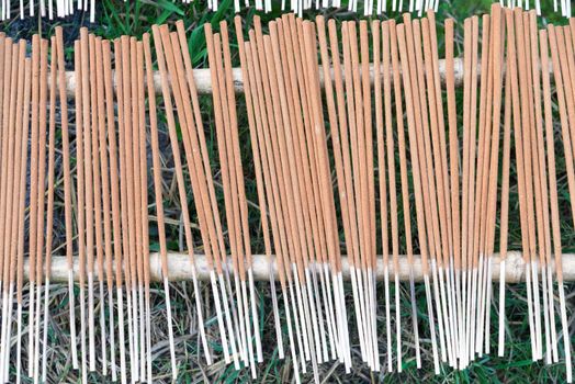 The last process of incense is to drying it exposed to sun light