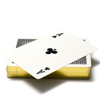ace card on a white background