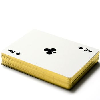 ace card on a white background